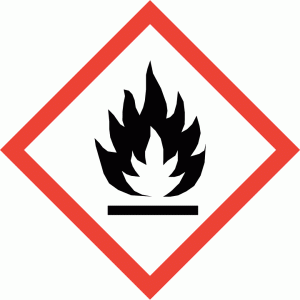 Gefahrstoffpiktogramm GHS02 Flamme